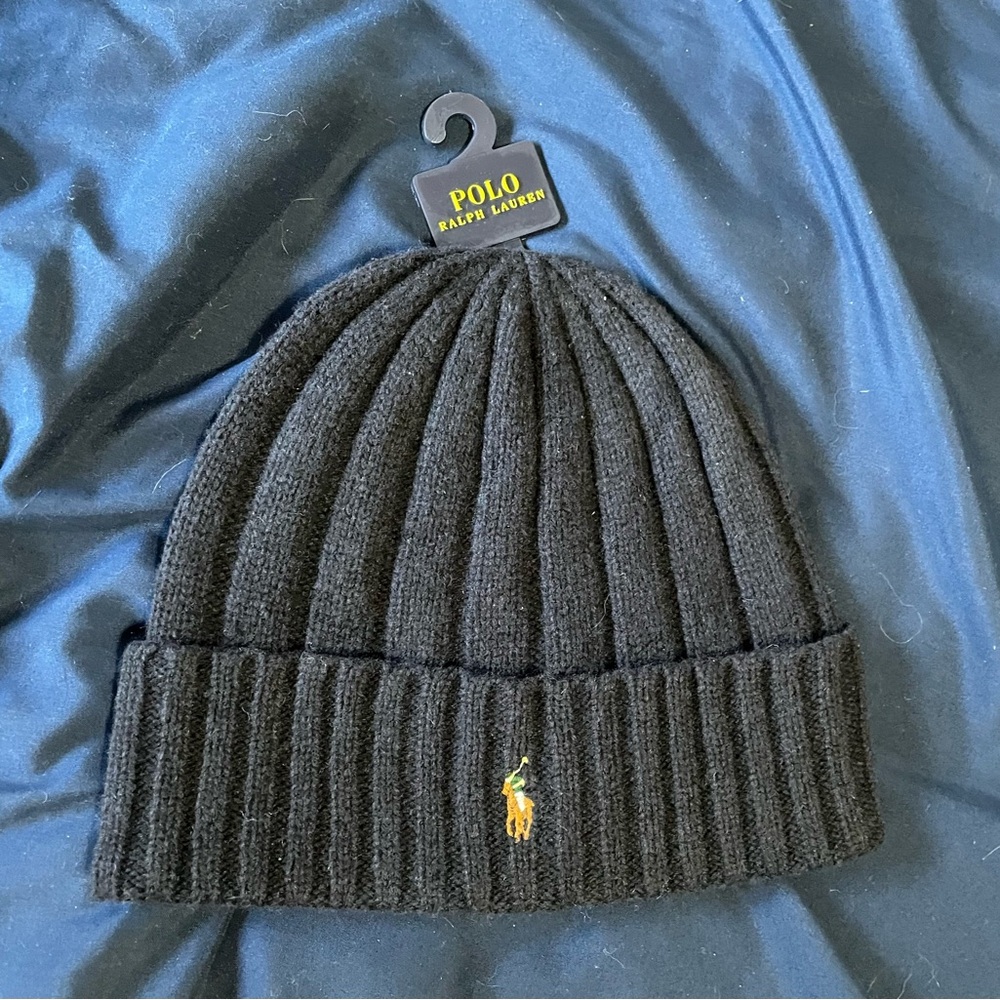 NEW Ralph Lauren Navy Knit Beanie
